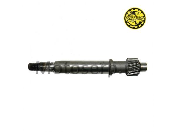 Купить  Шестерня - вал редукт первичный (хвостовик) (L-155mm/16 зубьев) 139QMB R50, Storm, Basic и др (шт) (MT R-1059 (0 купить с доставкой по Москве и России, цена, технические характеристики, комплектация фото  - motoserp.ru