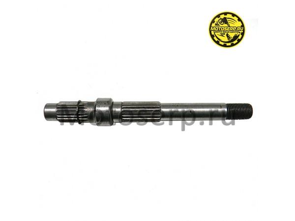 Купить  Шестерня - вал редукт вторичный 157QMJ 152QMI  под 2 аморт (L=195mm) Leo, Nirvana и др (шт)  (ML 4481 купить с доставкой по Москве и России, цена, технические характеристики, комплектация фото  - motoserp.ru