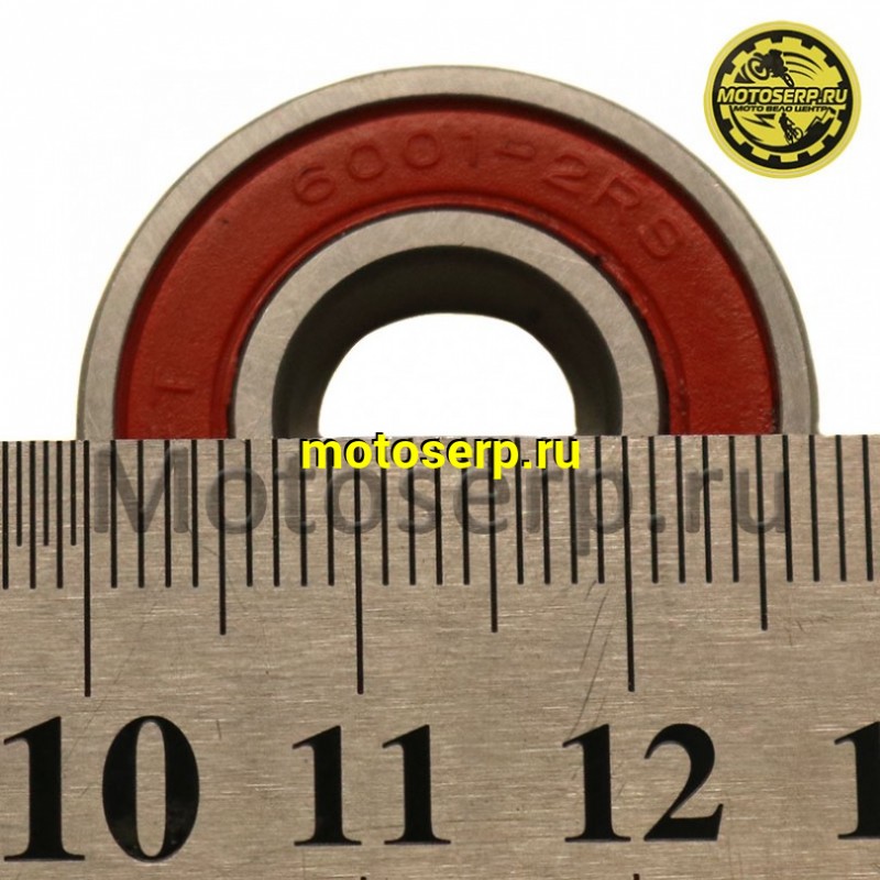 Купить  Подшипник 12*28*8  6001 (шт)  (Дан купить с доставкой по Москве и России, цена, технические характеристики, комплектация фото  - motoserp.ru