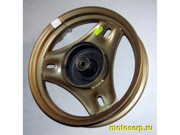 Купить  Колесо 10" переднее (диск колеса) штампов R50, Storm, Sting, Актив  и др (шт)  (0 купить с доставкой по Москве и России, цена, технические характеристики, комплектация фото  - motoserp.ru