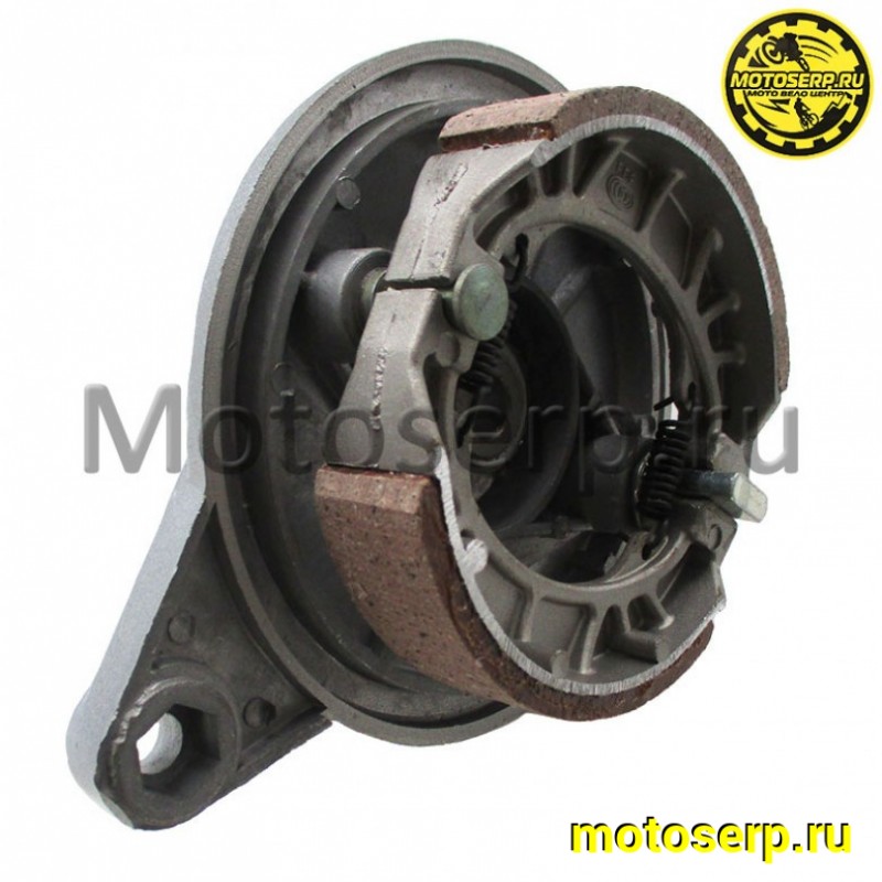 Купить  Барабан тормозной (анкер, ступица) задний Delta, Alpha,Альфа (D110mm) (шт) (Дан купить с доставкой по Москве и России, цена, технические характеристики, комплектация фото  - motoserp.ru