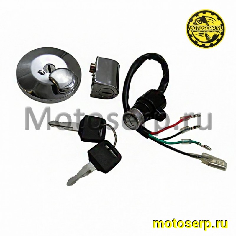 Купить  Замок зажигания (комплект замков) Alpha, Альфа (круглая крышка бензобака) (комп) (TATA 10067683 (ML 3273 (R1 (R2 (MD 00002215 (MT Z-817 (Regul 100981 купить с доставкой по Москве и России, цена, технические характеристики, комплектация фото  - motoserp.ru