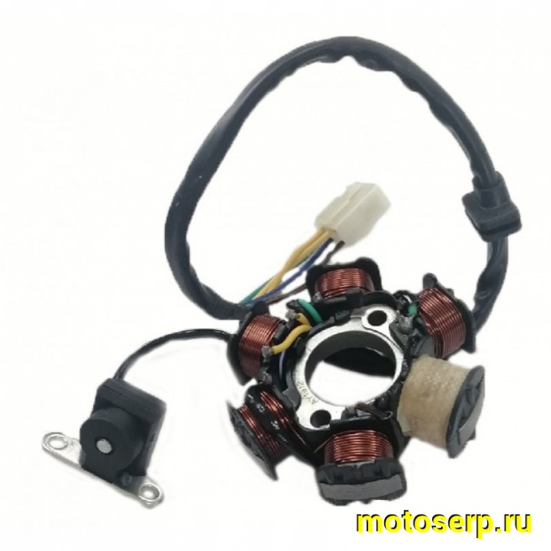 Купить  Генератор (статор, зажигание) 6кат (4+1) Ирбис ATV50; MM Storm INDIGO и др  (шт) (MM 22198 (R1 (R2  купить с доставкой по Москве и России, цена, технические характеристики, комплектация фото  - motoserp.ru