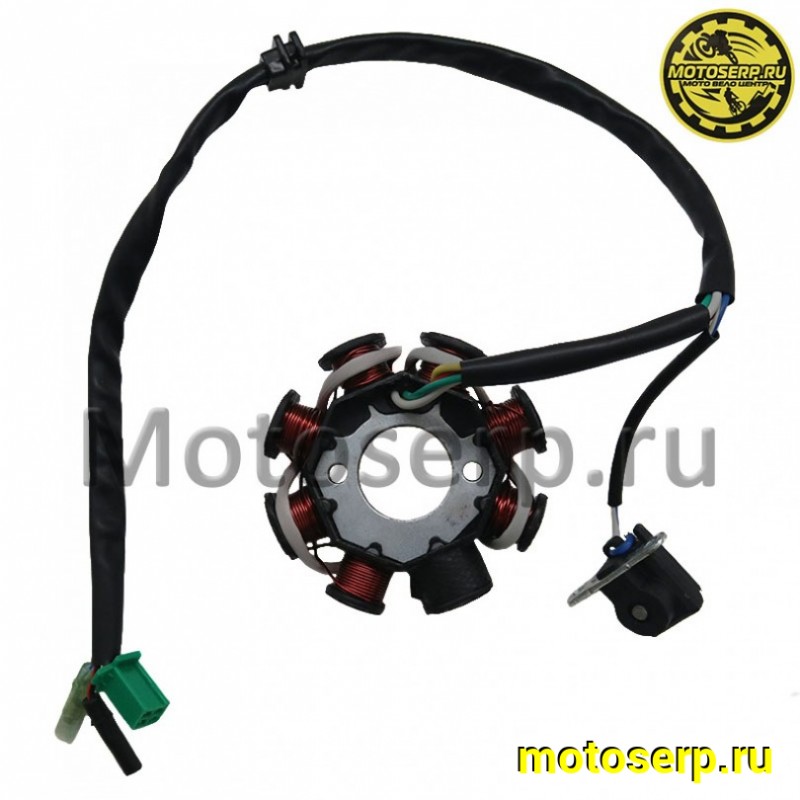 Купить  Генератор (статор, зажигание) 8кат (3+1+1) вариант 2 R50, Storm, Basic  (шт) (R1 (R2 купить с доставкой по Москве и России, цена, технические характеристики, комплектация фото  - motoserp.ru