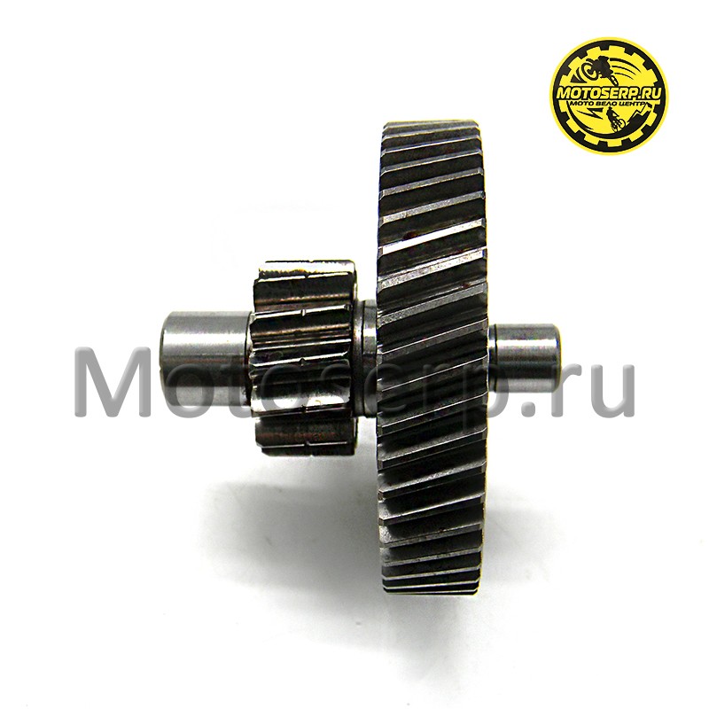 Купить  Шестерня - вал редуктора промежуточный  1E52QMG 100cc Tactic 100 (шт) (R1 купить с доставкой по Москве и России, цена, технические характеристики, комплектация фото  - motoserp.ru