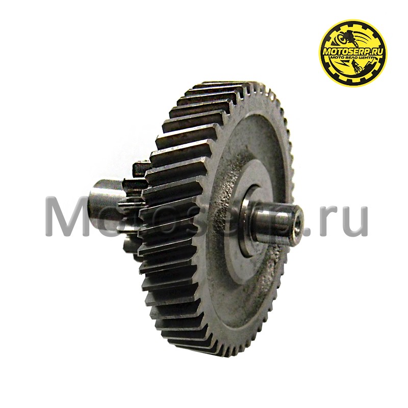 Купить  Шестерня - вал редуктора промежуточный  1E52QMG 100cc Tactic 100 (шт) (R1 купить с доставкой по Москве и России, цена, технические характеристики, комплектация фото  - motoserp.ru