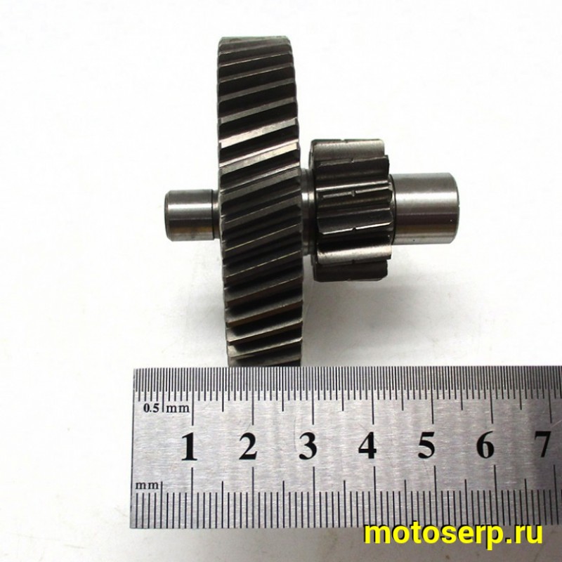 Купить  Шестерня - вал редуктора промежуточный  1E52QMG 100cc Tactic 100 (шт) (R1 купить с доставкой по Москве и России, цена, технические характеристики, комплектация фото  - motoserp.ru