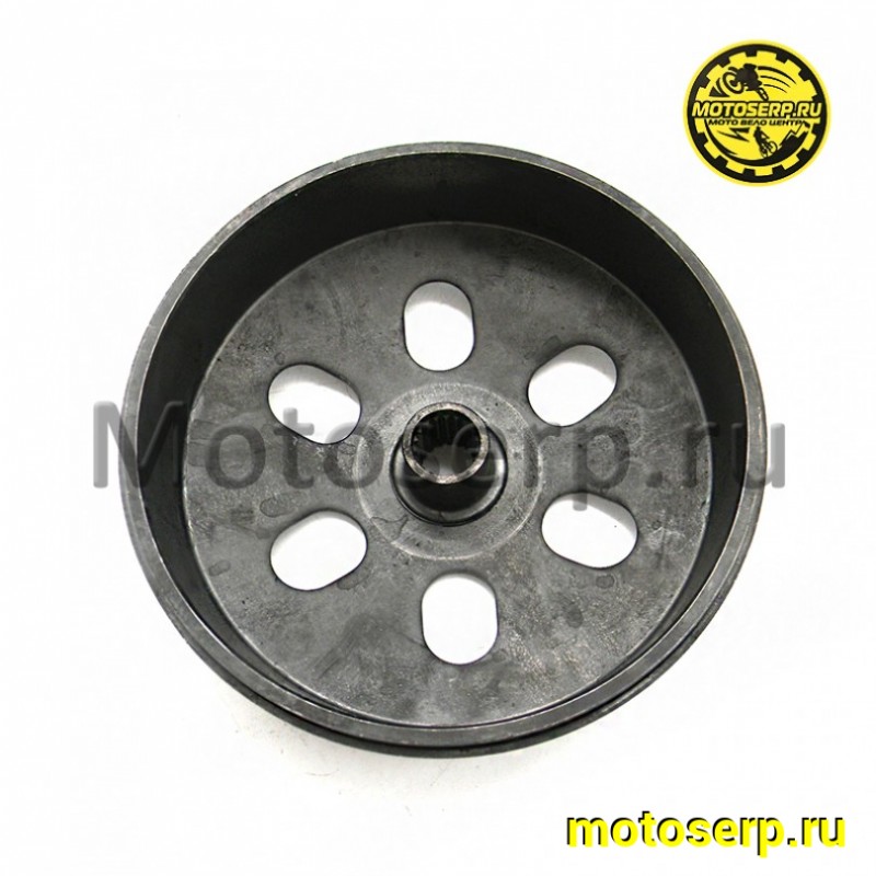 Купить  Сцепление барабан голый 152QMI 157QMJ  GY6-150 Nirvana, Tactic 150, Leo, ATV GRIZLIK T200 (барабан d-125mm 19зуб.) (шт) (MOTAX купить с доставкой по Москве и России, цена, технические характеристики, комплектация фото  - motoserp.ru