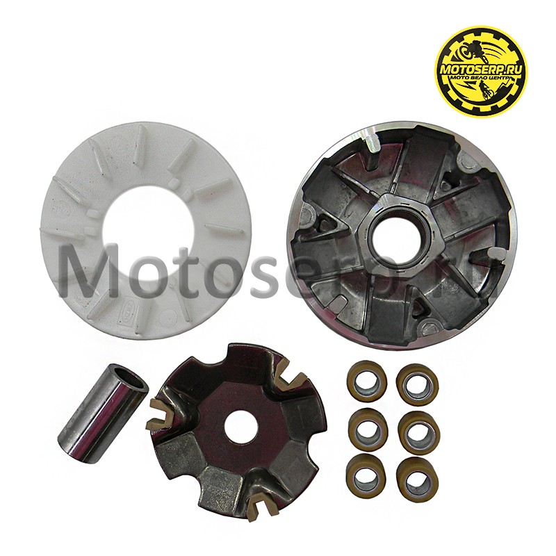 Купить  Вариатор передний 139QMB, Honda AF18/24 в сборе (Щека D-87mm, втулка d-20mm, d-14mm) (шт)  (R1 (ML 1534 (Мир 10620 (MM 10620 (MD 00005444  купить с доставкой по Москве и России, цена, технические характеристики, комплектация фото  - motoserp.ru