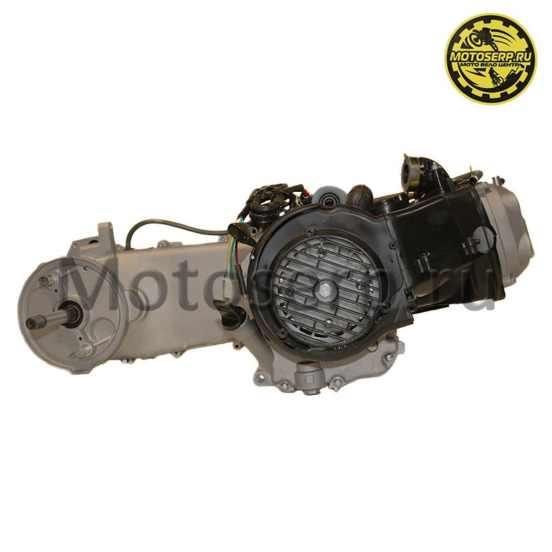 Купить  Двигатель  в сб. 150cc 157QMJ (GY6-150) 4Т, вариатор, колесо 13", ось на 2 аморт, Скутер (шт)  (MM 15791  (ML 2974  купить с доставкой по Москве и России, цена, технические характеристики, комплектация фото  - motoserp.ru