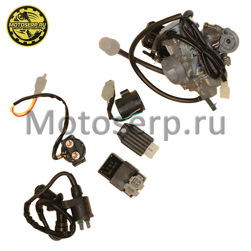 Купить  Двигатель  в сб. 150cc 157QMJ (GY6-150) 4Т, вариатор, колесо 13", ось на 2 аморт, Скутер (шт)  (MM 15791  (ML 2974  купить с доставкой по Москве и России, цена, технические характеристики, комплектация фото  - motoserp.ru