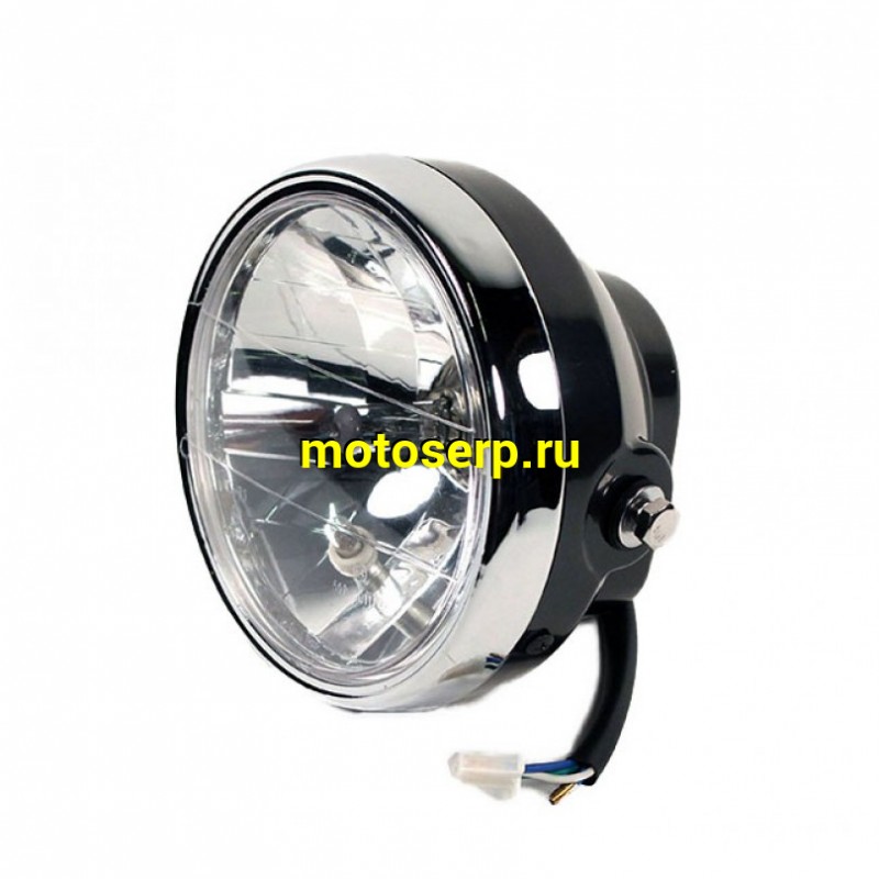 Купить  ====Фара передняя YM Yamasaki  Leader-2 круглая (шт) (MM 21898  (YM 59260 (YM 59126 (YM 63224 купить с доставкой по Москве и России, цена, технические характеристики, комплектация фото  - motoserp.ru