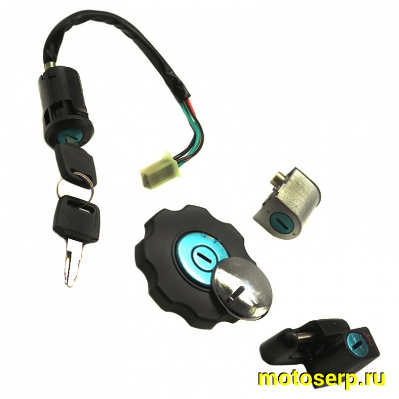 Купить  Замок зажигания (комплект замков) YM Yamasaki Foal (комп) (0 купить с доставкой по Москве и России, цена, технические характеристики, комплектация фото  - motoserp.ru