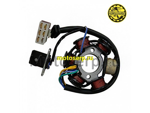 Купить  Генератор (статор, зажигание) 6кат (5) YM Yamasaki,  ММ Storm (шт) (Кокурин  купить с доставкой по Москве и России, цена, технические характеристики, комплектация фото  - motoserp.ru