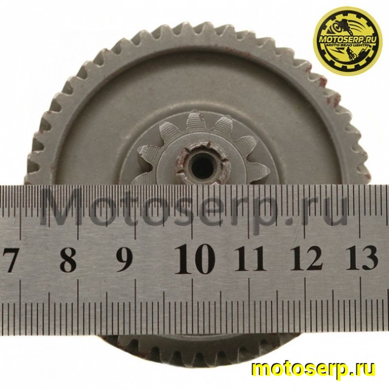 Купить  Шестерня - вал редуктора промежуточный  1P40QMB Skif, Tactic 2т и др. 13зуб. D- 71mm, d-27mm, L- 56mm (шт) (R1 купить с доставкой по Москве и России, цена, технические характеристики, комплектация фото  - motoserp.ru