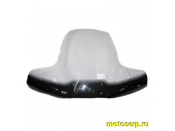 Купить  Стекло лобовое (ветровое, обтекатель) универсальное с креплением ATV (квадроцикл) 490х880мм (шт) (Мир 20571 (Грехн 04949 (Мир 20572 купить с доставкой по Москве и России, цена, технические характеристики, комплектация фото  - motoserp.ru