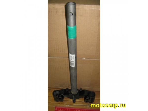 Купить  Вал рулевой (траверса вилки нижн.) (d-27, l-154),(Вал D-27/23 L-395) R50, Storm, Cometa и др (шт)  (0 купить с доставкой по Москве и России, цена, технические характеристики, комплектация фото  - motoserp.ru