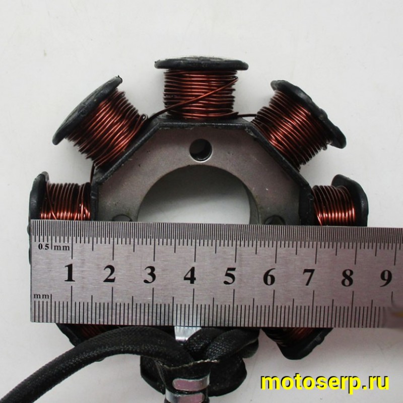 Купить  Генератор (статор, зажигание) 8кат (1+1+1+1+1) Hunter, Simpler125 156/157FMI (шт)  (MM 18543  (ML 4477 (ZUUM 100104175-0028 купить с доставкой по Москве и России, цена, технические характеристики, комплектация фото  - motoserp.ru