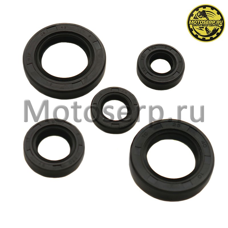 Купить  Сальники двигателя 1P43QMB (26*42*8, 17*29*8, 25*40*8, 14*24*6) Suzuki Ран, Актив, Gelli (комп) (MT P-1495 (Дан (R1 (R2 (ANKON 009304 (TATA 10222931 купить с доставкой по Москве и России, цена, технические характеристики, комплектация фото  - motoserp.ru