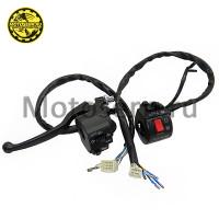 motoserp.ru - Переключатели руля (ПК) блок переключателя (6+1+1+1+1+2, 7+1+1+1+1+1+2) Cobra 125 с рычагом (пар)  (MM 19363 - МотоВелоЦентр г.Серпухов