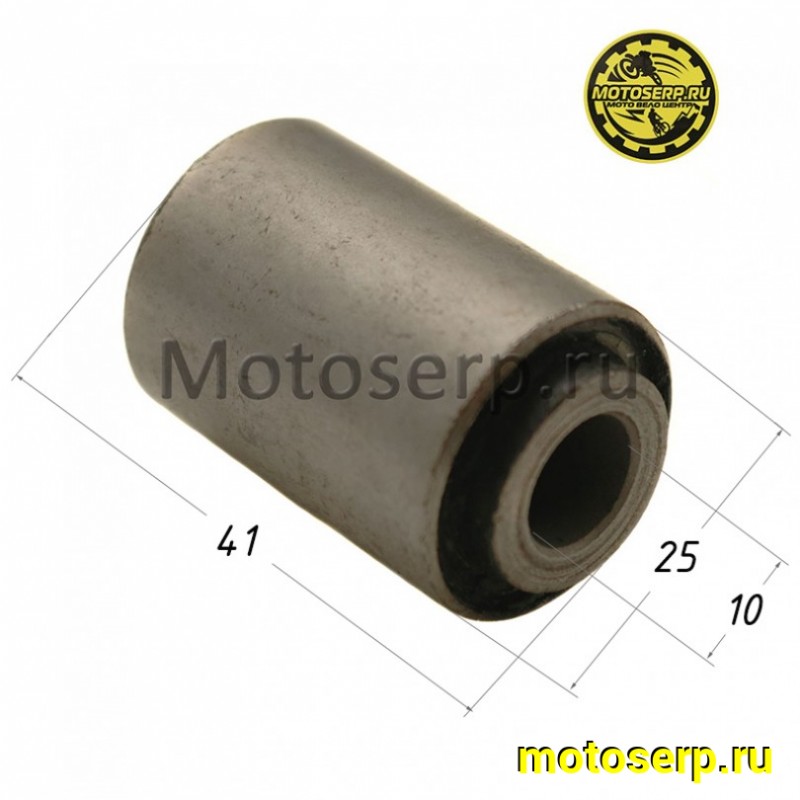 Купить  Сайлентблок крепления двигателя II ATV 300B (D-25mm, d-10mm, L-41mm) (шт) (0 купить с доставкой по Москве и России, цена, технические характеристики, комплектация фото  - motoserp.ru