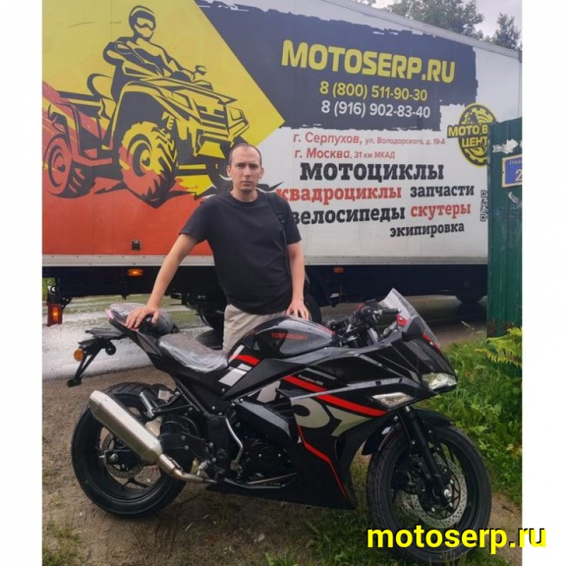 Купить  Мопед YAMASAKI SCORPION RS 2025г. рестайлинг, 4Т; 50cc; колеса 17"литые; 4пер, эл. старт; ЧЕРНЫЙ (шт) 01250 купить с доставкой по Москве и России, цена, технические характеристики, комплектация фото  - motoserp.ru
