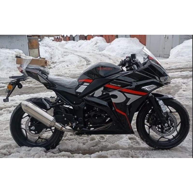 Купить  Мопед YAMASAKI SCORPION RS рестайлинг,  2025г. 4Т; 50cc; колеса 17"литые; 4пер, эл. старт;  (шт) 01250 купить с доставкой по Москве и России, цена, технические характеристики, комплектация фото  - motoserp.ru