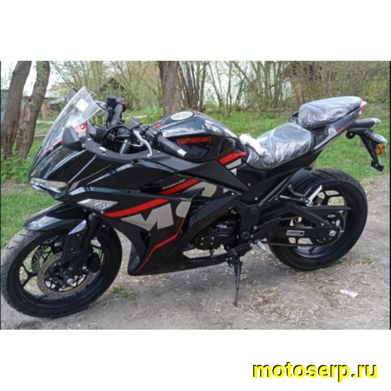Купить  Мопед YAMASAKI SCORPION RS 2025г. рестайлинг, 4Т; 50cc; колеса 17"литые; 4пер, эл. старт; ЧЕРНЫЙ (шт) 01250 купить с доставкой по Москве и России, цена, технические характеристики, комплектация фото  - motoserp.ru