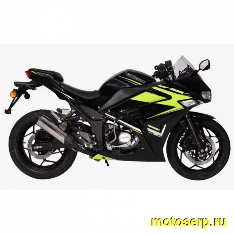 Купить  Мопед YAMASAKI SCORPION RS 2025г. рестайлинг, 4Т; 50cc; колеса 17"литые; 4пер, эл. старт; ЧЕРНЫЙ (шт) 01250 купить с доставкой по Москве и России, цена, технические характеристики, комплектация фото  - motoserp.ru