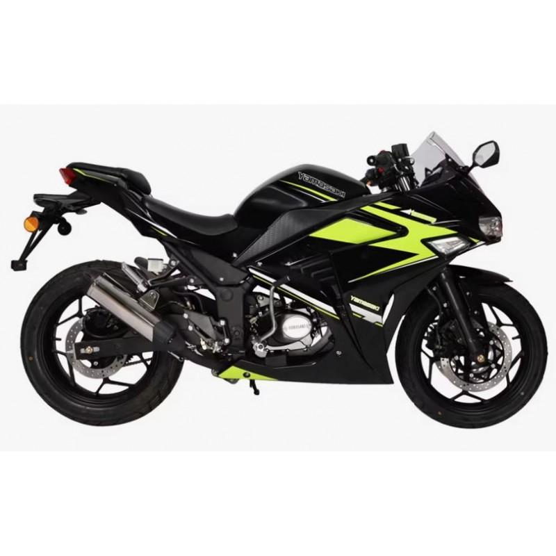 Купить  Мопед YAMASAKI SCORPION RS рестайлинг,  2025г. 4Т; 50cc; колеса 17"литые; 4пер, эл. старт;  (шт) 01250 купить с доставкой по Москве и России, цена, технические характеристики, комплектация фото  - motoserp.ru