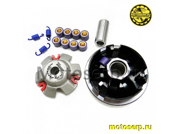 Купить  Вариатор передний 157QMJ 152QMI 150-125cc в сборе ТЮНИНГ (Щека D-114mm, втулка d-24mm) (шт) (TATA 1000480 (MOTO-SKUTER 4457 купить с доставкой по Москве и России, цена, технические характеристики, комплектация фото  - motoserp.ru