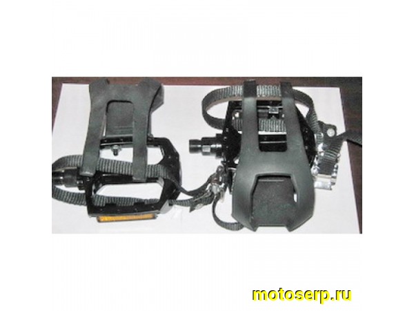 Купить  Педали М14 алюминиевые тип BMX FP-J965 EXERCIS с застежкой Вело (пар) купить с доставкой по Москве и России, цена, технические характеристики, комплектация фото  - motoserp.ru