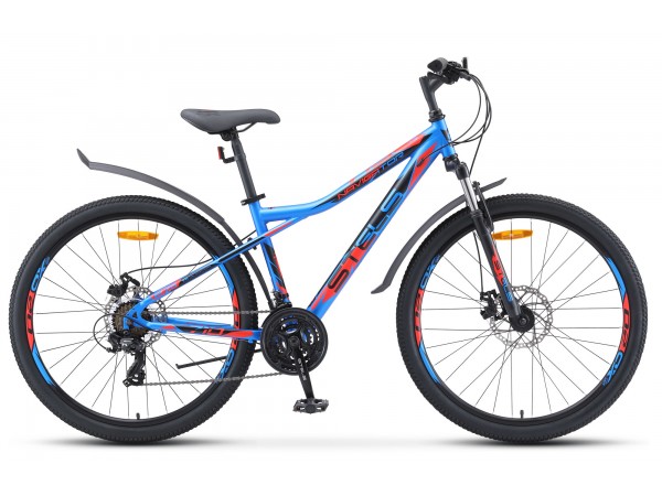 Купить  ====STELS NAVIGATOR-710 MD (Стелс Навигатор-710) 27,5"; 21ск; рама-сталь; тормоз-Disk (шт) купить с доставкой по Москве и России, цена, технические характеристики, комплектация фото  - motoserp.ru