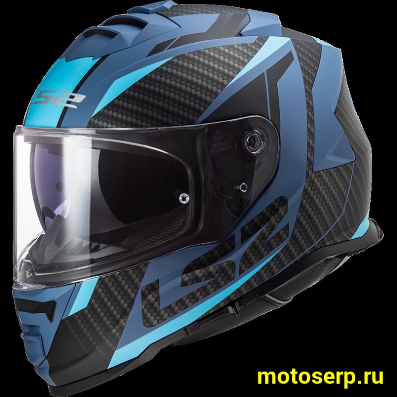 Купить  Шлем закрытый LS2 FF800 STORM II RACER Matt Blue (XL) интеграл (шт) (LS2 купить с доставкой по Москве и России, цена, технические характеристики, комплектация фото  - motoserp.ru