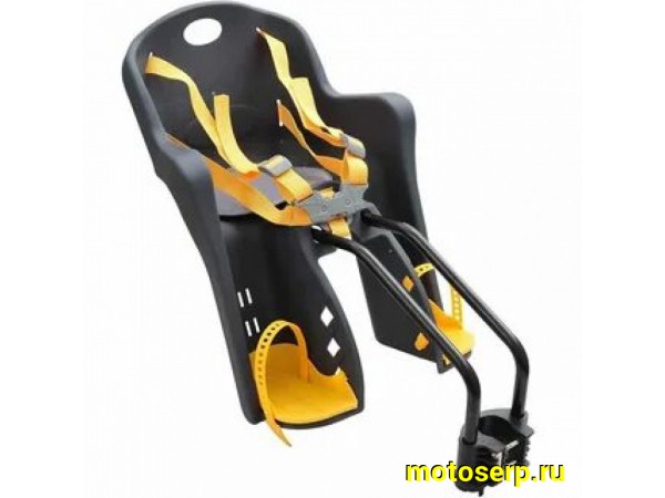 Купить  Кресло (сидение) дополнит детское с кронштейном заднее на подсидельную трубу BG-6 Вело (шт) (Дан купить с доставкой по Москве и России, цена, технические характеристики, комплектация фото  - motoserp.ru