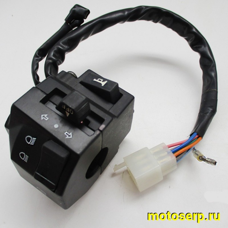 Купить  Переключатели руля (ПК) блок переключателя (9+1,+2) ZS250GS левый (шт)  (ZS 72201-M567-0000 + (ZS 72301-M567-0000 (0 купить с доставкой по Москве и России, цена, технические характеристики, комплектация фото  - motoserp.ru