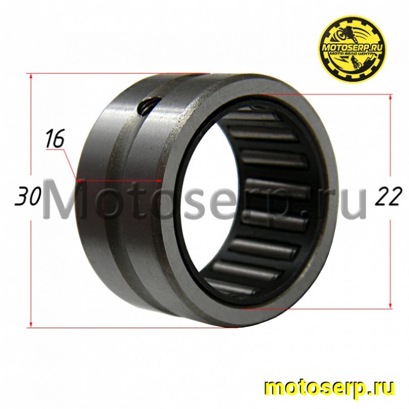 Купить  Подшипник игольчатый 22*30*16  HK2216 маятник XR250 (шт) (ML 6994 купить с доставкой по Москве и России, цена, технические характеристики, комплектация фото  - motoserp.ru