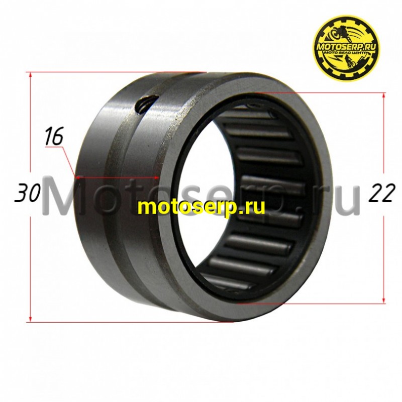 Купить  Подшипник игольчатый 22*30*16  HK2216 маятник XR250 (шт) (ML 6994 купить с доставкой по Москве и России, цена, технические характеристики, комплектация фото  - motoserp.ru