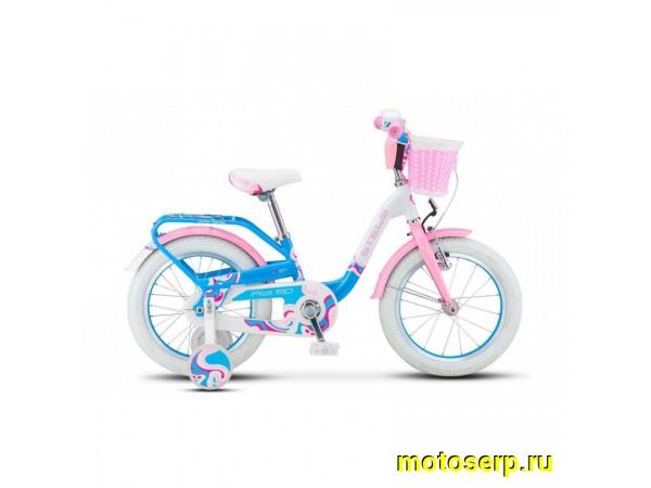 Купить  16" STELS PILOT-190 (Стелс Пилот-190) 16"; 1ск; рама-алюминий; тормоз-ножной; бок. колеса; мет. крылья и багажник (шт) (0 купить с доставкой по Москве и России, цена, технические характеристики, комплектация фото  - motoserp.ru