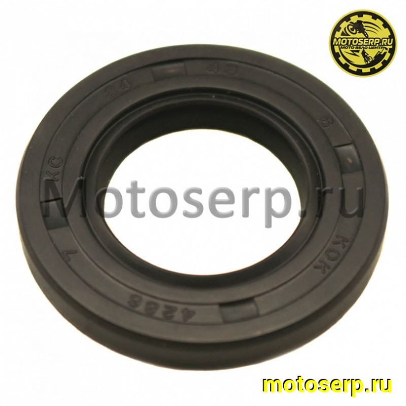 Купить  Сальник 24*43*6 коленвала лев Suzuki  AD50/100/110 (шт) (Дан (R1 (R2 (ANKON 001036 купить с доставкой по Москве и России, цена, технические характеристики, комплектация фото  - motoserp.ru