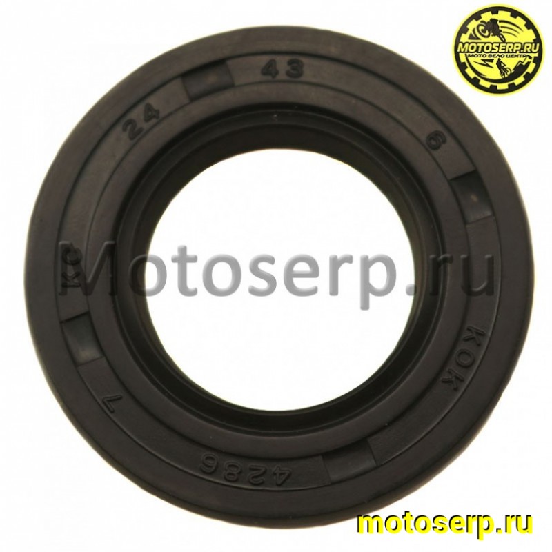 Купить  Сальник 24*43*6 коленвала лев Suzuki  AD50/100/110 (шт) (Дан (R1 (R2 (ANKON 001036 купить с доставкой по Москве и России, цена, технические характеристики, комплектация фото  - motoserp.ru