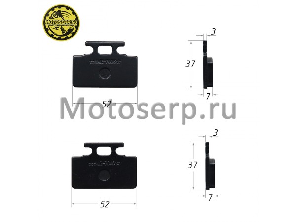 Купить  Колодки тормозные диск  Honda AF33M (передн.) (пар) (R1 (MM 27544 купить с доставкой по Москве и России, цена, технические характеристики, комплектация фото  - motoserp.ru