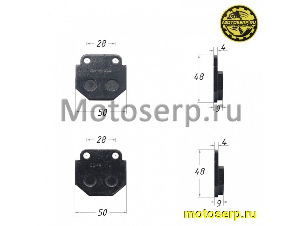 Купить  Колодки тормозные диск YM  Lizard/Lizard lux (передн.) конусные (пар) (R1  купить с доставкой по Москве и России, цена, технические характеристики, комплектация фото  - motoserp.ru