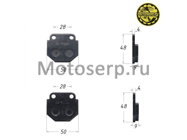 Купить  Колодки тормозные диск YM  Lizard/Lizard lux (передн.) конусные (пар) (R1  купить с доставкой по Москве и России, цена, технические характеристики, комплектация фото  - motoserp.ru