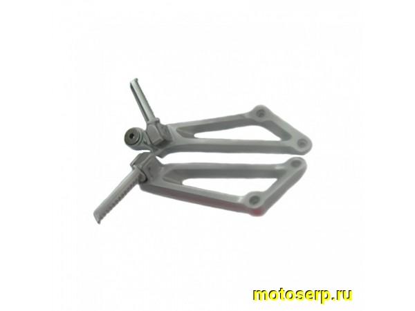 Купить  Подножка пассажира Patron Sport250 прав + лев (пар) (0 купить с доставкой по Москве и России, цена, технические характеристики, комплектация фото  - motoserp.ru