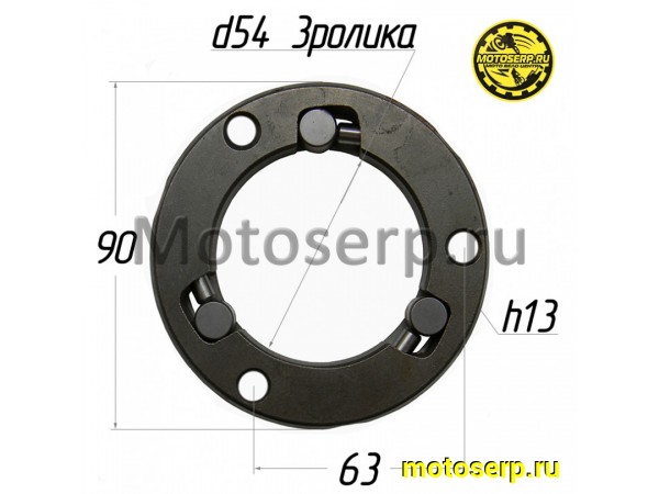 Купить  Муфта обгонная 156FMI-162FMM CG150/CB250  Hunter, Cobra 125, Bitrix (бендикс) 3ролика (шт) (MM 13109 (ML 6666 (ML 6668 купить с доставкой по Москве и России, цена, технические характеристики, комплектация фото  - motoserp.ru