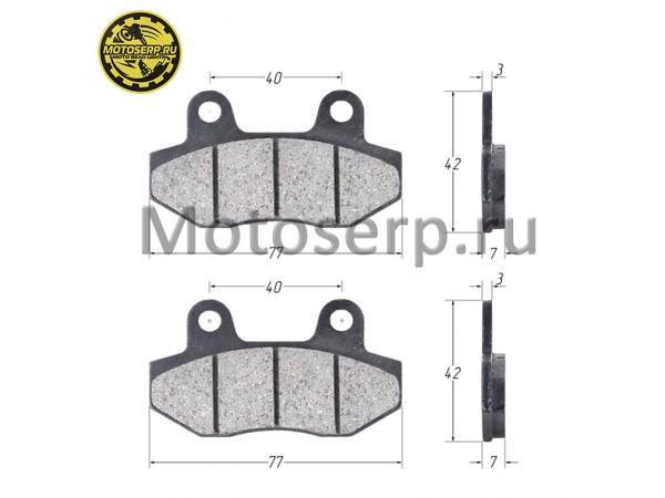 Купить  Колодки тормозные диск KAYO,TTR250-1,BSE125, ATHLETE, Honda LEAD,RADIUM300(перед) Scorpion YM, Cobra (пар) (MM 14907 (MT K-5072 (Кокурин купить с доставкой по Москве и России, цена, технические характеристики, комплектация фото  - motoserp.ru