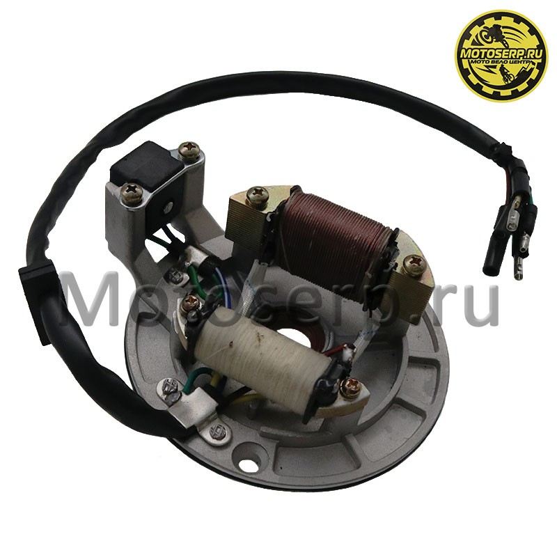 Купить  Генератор (статор, зажигание) 2кат (5) TTR125 и др 154FMI, YX140 (W063) (шт) (TATA 701000050 купить с доставкой по Москве и России, цена, технические характеристики, комплектация фото  - motoserp.ru