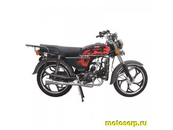 Купить  ====Мопед ММ SABUR 50/70 (Сабур 50/70) / Hors ALPHA 50/70 (Альфа 50/70); 4так; кол 17" литые; электростарт; хром.тахом; метал. кофр, (шт) купить с доставкой по Москве и России, цена, технические характеристики, комплектация фото  - motoserp.ru