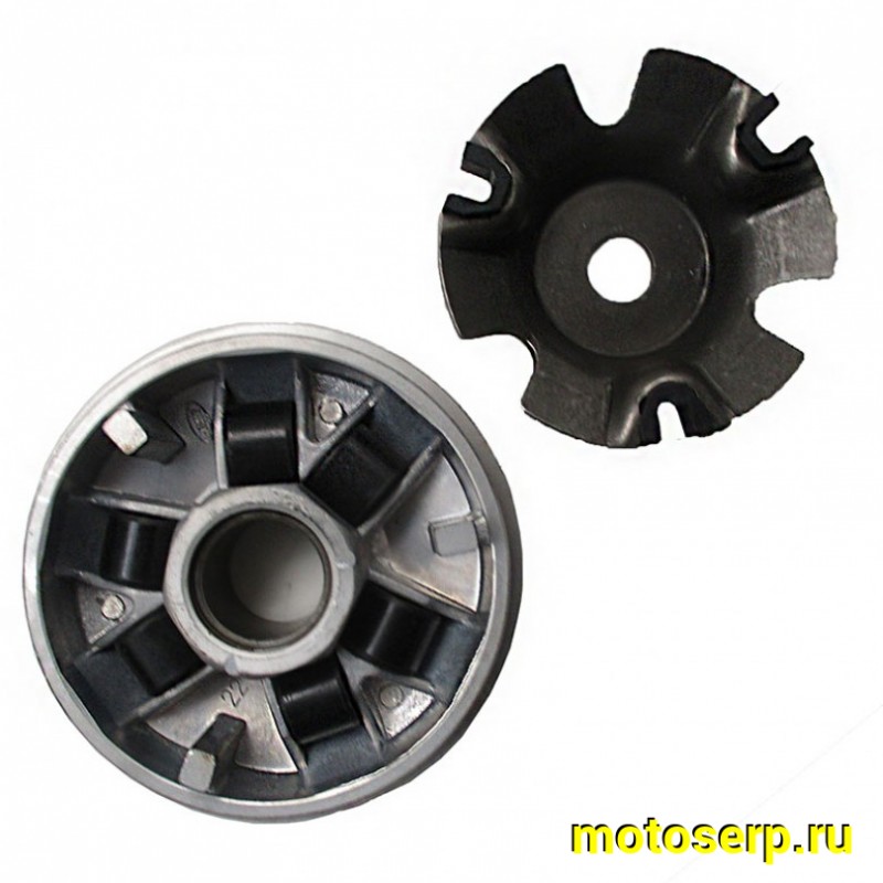 Купить  Вариатор передний 158QMJ 150cc в сборе Tactic 150 (Щека D-107mm, втулка d-24mm) (шт) (0 купить с доставкой по Москве и России, цена, технические характеристики, комплектация фото  - motoserp.ru
